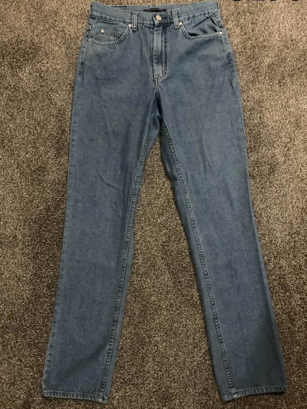 Valentino Men's Straight Slim Fit Jeans (Made In Italy)